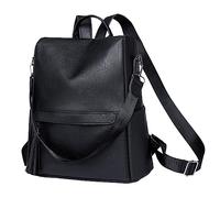 OBASDFD Bolso De Viaje Tela Moda For Mujer: Monedero, Bandolera For Móvil, Mochila Escolar For Adolescentes(Black)