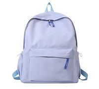 OBASDFD Bolsos De Cuero Suave For Mujer, Mochila Impermeable Y Elegante, Hombro, Viaje For Niñas(Blue)