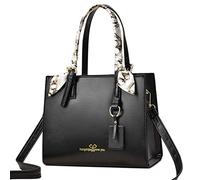 OBASDFD Bolsos Medianos For Mujer: Bolso De Mano, Bandolera, Con Estética Y2K Estilo Hobo(Black)