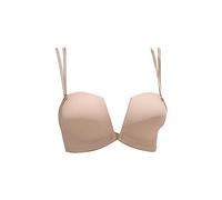 OBASDFD Bra with Front Closure for Women That beautifies The Small Breast. Non-Sagging. Seamless, Beautiful, Lightweight Summer Bra with Wire on The Back, Black, C(Beige,D)