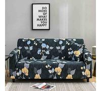 OBASDFD Funda De Sofá Elástica Estampada con Agarre Antideslizante For Proteger Los Muebles(B,2 Seater (145-185cm))