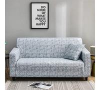OBASDFD Funda De Sofá Elástica Estampada con Agarre Antideslizante For Proteger Los Muebles(E,2 Seater (145-185cm))