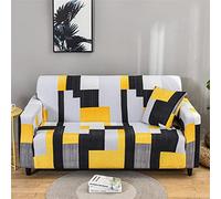 OBASDFD Funda De Sofá Elástica Estampada con Agarre Antideslizante For Proteger Los Muebles(F,2 Seater (145-185cm))