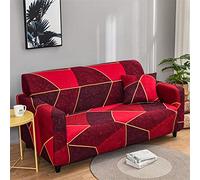 OBASDFD Funda De Sofá Elástica Estampada con Agarre Antideslizante For Proteger Los Muebles(G,3 Seater (190-230cm))
