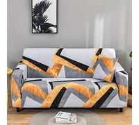 OBASDFD Funda De Sofá Elástica Estampada con Agarre Antideslizante For Proteger Los Muebles(H,2 Seater (145-185cm))