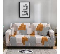 OBASDFD Funda De Sofá Elástica Estampada con Agarre Antideslizante For Proteger Los Muebles(I,4 Seater (235-300cm))