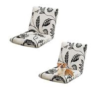 OBASDFD Funda Elástica For Sillas con Borde Elástico, Plegable Silla Gaming, Protector Universal Muebles(3,Set of 2)