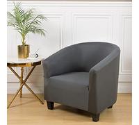 OBASDFD Funda Universal For Sillón Redondo De Barril, Sofá Una Pieza Muy Elástica, Tela Elastano Lavable, Protector Extraíble(AG)