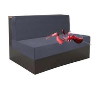 OBASDFD Fundas De Cojín Impermeables For RV, Elásticas Y con Ajuste For Bancos Comedor Autocaravana(Dark Gray,Set of 1)