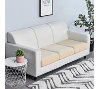 OBASDFD Fundas De Cojín Sofá Jacquard Elásticas | Protector Muebles Extraíble Y Lavable(Beige,Chaise)