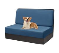 OBASDFD Fundas Elásticas For Cojines De RV, For Mesas Comedor Y Bancos, Protectores Sofá Terciopelo Suave(Blue 1)