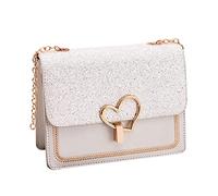 OBASDFD Lightweight Pocketbook Chain Bag With Lock Fashionable Simple Versatile One Shoulder Crossbody