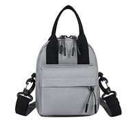 OBASDFD Mochila De Cuero For Mujer, Suave, Bolso Hombro Clásico Con Doble Correa For