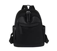 OBASDFD Mochila de lona moda for mujer, con cinturón ajustable y cremallera, mochila escolar for adolescentes