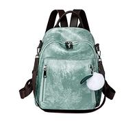 OBASDFD Mochila De Moda For Mujer, Cómoda, Cuero, Pequeña, Transparente, For Estudiantes, Viajes, Homologada For Estadios(Blue)