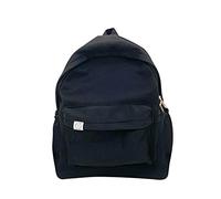 OBASDFD Mochila De Viaje Cuero For Mujer, Informal, Con Bolsillo Trasero Antirrobo, Estilo Moderno Y Sintético For Viajes Trabajo(Black)