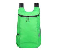 OBASDFD Mochila Escolar De Viaje For Hombre Y Mujer, Plegable For Exteriores, Nueva Bolsa Almacenamiento Piel(Green)