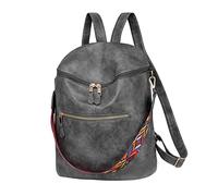 OBASDFD Mochila Étnica Retro For Mujer: Gran Capacidad, Sólida, Suave Y Moderna
