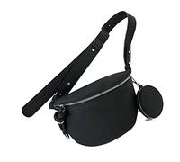 OBASDFD Mochila Impermeable For Hombre Y Mujer, Minibolso For Teléfono Con Bandolera Monedero Elegante(Black)