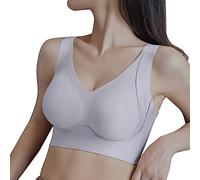 OBASDFD One Fab Fit Underwire Bra Women Demi T-Shirt Convertible Bras for, Black, 3XL(Gray,3XL)