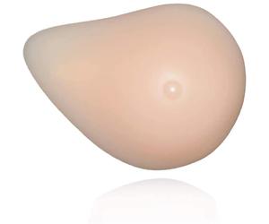 OBASDFD Prótesis Mamaria De Silicona Autoadhesiva, Almohadilla Potenciadora Sujetador Postmastectomía, Pechos Falsos Sin Pezones(Right Side Only,300g/Piece)