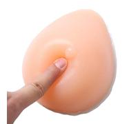 OBASDFD Prótesis Mamarias De Silicona Autoadhesivas, Realzadoras Sujetador Con Forma Lágrima For Mastectomía, Travestismo, Transgénero Y Cosplay(B Cup (300g/piece))