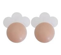 OBASDFD Seamless Silicone Self-adhesive Breast Patch Bra Pad Invisible Push Up Fake Boob Forms Boost Your Confidence Flesh-A(A)
