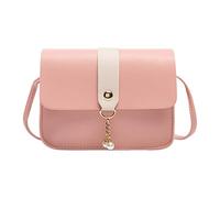 OBASDFD Women's Fashionable Soft Leather Shoulder Bag With Pearl Pendant - Lightweight & Versatile(Rd1)