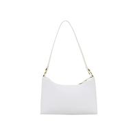 OBASDFD Women's Trendy Vegan Leather Purses, Hobo Handbags, Shoulder Bags, Tote Satchels & Small Clear Backpacks(White)