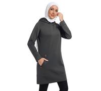 obaSeteck Muslim Women's Loose Fit Long Sleeve Top for Spring & Fall - Casual Travel & Everyday Comfort Shirt(L,Z6)