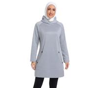 obaSeteck Muslim Women's Loose Fit Long Sleeve Top for Spring & Fall - Casual Travel & Everyday Comfort Shirt(M,Z9)