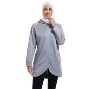 obaSeteck Muslim Women's Loose Fit Long Sleeve Top for Spring & Fall - Casual Travel & Everyday Comfort Shirt(M,Z5)