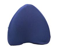 Obbocare - Almohada Viscoelástica Perforada para Rodillas. Cojín de Piernas para Dormir de Lado. Almohada Alivio Dolencias Espalda de 23x23CM.