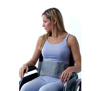 Obbocare - Cinturón Abdominal Para Sujeción De Tronco En Silla De Ruedas. Cinturón De Sujeción Con Cierre Con Hebillas. Diseño Ergonómico. Talla L
