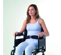 Obbocare - Cinturón Pélvico y Abdominal De Sujeción Para Silla De Ruedas. Cinturón De Neopreno Acolchado Con Doble Regulación Frontal Con Hebillas. Talla 2