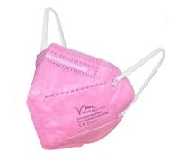 Obbocare - Mascarillas FFP2 Con 5 Capas. Mascarilla FFP2 Homologada Con Certificado CE. Fabricadas En España. Color Rosa. Caja De 20 Unidades