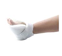 Obbocare - Talonera Antiescaras De Tejido Suave Y Acolchado. Protector De Talones De Gran Comodidad Y Tejido Antibacteriano. Color Blanco. Talla Única