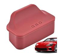 OBD Port Cover, Automotive Diagnostic Connector Guard, OBD Interface Dust Shield, Compact Car Plug Protector with Design, Easy Maintenance for SUV Truck Sedan Van RV Cargo Golf Cart