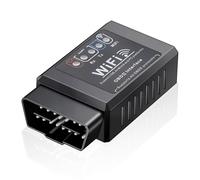 OBD2 - Diagnosis Bluetooth OBDII/EOBD inalámbrico para coche, código lector Escanear herramienta ESOBD2 Conectado vía WiFi con IOS Android Windows 12V -40-65°C Diagnóstico OBD Auto Universal para