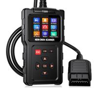 OBD2 Diagnosis Coche OBD Scanner: Diagnostico Coche Multimarca apoya español, Escáner, Lector de Código para Automóvil, Sensor de O2, Sistema EVAP, Prueba de Smog - Completas OBDII Funciones Diagnosis