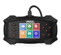 OBD2 Diagnosis Coche OBD Scanner: EOBD Máquina Coche Diagnóstico Multimarca Vehículos con Prueba de batería - Español OBD2 Lector de Código Fallos Motor Autos OBDII Funciones para BMW Audi Mercedes