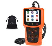 OBD2 Diagnosis Coche OBD Scanner: Maquina de Diagnosis para BMW Mercedes Multimarca Coche - EOBD para Verificar la Luz de Check Engine y Leer Códigos de Falla - Capacidades OBDII en Español
