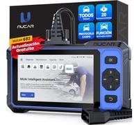 OBD2 Diagnosis, MUCAR 682 Diagnosis Coche Multimarca de Todos Sistema | Diagnosis Coche Con 20 Funciones de Reinicio/Vin Automático/Prueba Activa-Actualización Gratuita