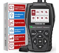 OBD2 Diagnosis, ThinkOBD 500 Diagnosis Coche Multimarca con Sistema del Motor, Diagnosis Coche Multimarca para Protocolos OBDII/EOBD, Verificación de Smog/Prueba EVAP/Apague MIL...