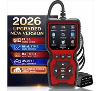 OBD2 Diagnosticador para Todos los vehículos, diagnosticador para automóviles con Todas Las Funciones OBD2, Lector Universal de códigos de Error para turismos