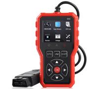 OBD2 Diagnóstico Auto Maleta Coche, Lector de Códigos de Fallo Motor con 9 Modos OBD2 e Idiomas, Detección de Voltaje, Lectura de Datos Tiempo Real, Medición de Voltaje, Compatible con Vehículos