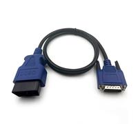 OBD2 J1962 Adaptador 491113 Cable para NEXIQ para USB-Link 2 y 3 Herramienta de escáner de diagnóstico para Ford para GM, Dodge para Volvo, para Isuzu y para Hino