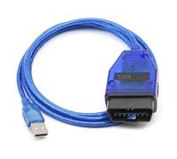 OBD2 KKL 409.1 for VCDS USB Cable for VAG, for VW, for Audi, for Seat, for Volkswagen and for Skoda Vehicles from 1996 to 2009, OBD Car ECU Scan Tool to USB Cable for Windows XP Diagnostic Scanner