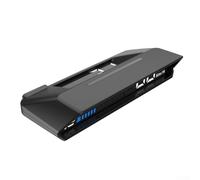 OBD2 - Pantalla frontal para coche HUD con doble enlace de pantalla para métricas de velocidad, temperatura, voltaje y rendimiento del motor