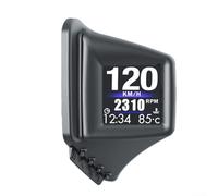 OBD2 y GPS integrado HUD Head Up Display para el rendimiento del vehículo que muestra velocidad RPM voltaje y temperatura con instalación flexible